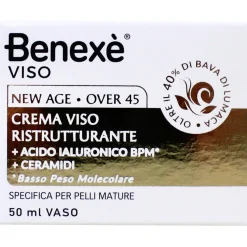 BENEXE' VISO CREMA RISTRUTTURANTE NEW AGE OVER 45 PELLI MATURE VASO 50 ML