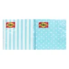 BIBO DECOR TOVAGLIOLI OVATTA 33x33 3 VELI 20 PZ BLU TIFFANY