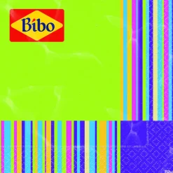 BIBO DECOR TOVAGLIOLI 33x33 2 VELI 40 PZ TECNICOLOR