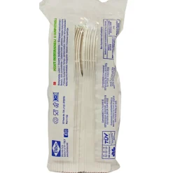 BIBO NATURAL 50 CUCCHIAI BIODEGRADABILI E COMPOSTABILI