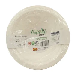 BIBO NATURAL 25 SCODELLE BIODEGRADABILI E COMPOSTABILI 400 ML
