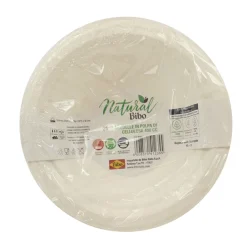 BIBO NATURAL 25 SCODELLE BIODEGRADABILI E COMPOSTABILI 400 ML