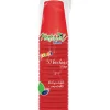 BIBO NATURAL COLOR BICCHIERI ROSSI 200cc BIODEGRADABILI e COMPOSTABILI 50 PEZZI