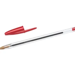 BIC BIRO CRISTAL ROSSE