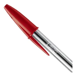 BIC BIRO CRISTAL ROSSE