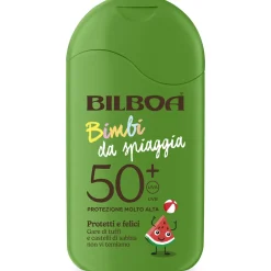 BILBOA BIMBI DA SPIAGGIA LATTE SOLARE SPF50+ PROTEZIONE MOLTO ALTA 200 ML