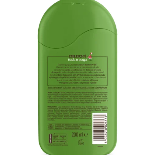 BILBOA BIMBI DA SPIAGGIA LATTE SOLARE SPF50+ PROTEZIONE MOLTO ALTA 200 ML