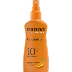BILBOA CAROTISSIMA OLIO SOLARE SPF10 PROTEZIONE BASSA SPRAY 200 ML