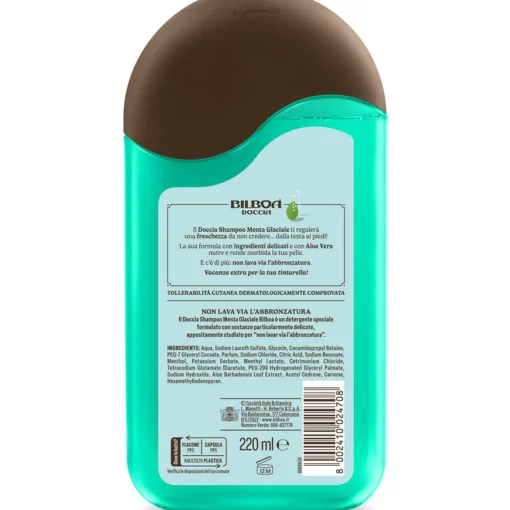 BILBOA DOCCIASHAMPOO MENTA GLACIALE 220 ML