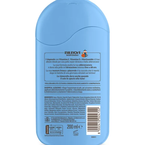 BILBOA OHI VITA-MINA DOPOSOLE CON MULTIVITAMINA 200 ML