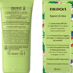 BILBOA SAPORE DI ALOE SOLARE VISO SPF50+ PROTEZIONE MOLTO ALTA 40 ML