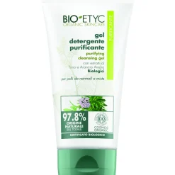 BIOETYC ORGANIC SKINCARE GEL DETERGENTE PURIFICANTE ESTRATTI DI TIMO E ARANCIA AMARA PELLI DA NORMALI A MISTE 150 ML