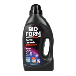 BIOFORM PLUS DETERSIVO IGIENIZZANTE LIQUIDO BUCATO LAVATRICE CAPI SCURI & SINTETICI 36 LAVAGGI 1625 ML