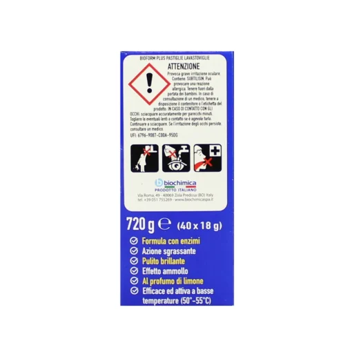 BIOFORM PLUS LAVASTOVIGLIE 40 TABS