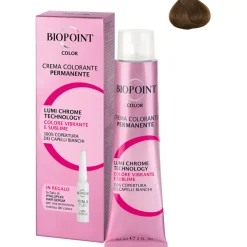 BIOPOINT 7,3  BIONDO MEDIO DORATO + FIALA SERUM PERSONAL PROFESSIONAL COLOR CREMA COLORANTE PERMANENTE