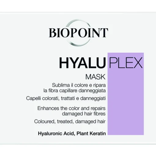 BIOPOINT PERSONAL HYALUPLEX MASK CAPELLI COLORATI, TRATTATI e DANNEGGIATI 200 ML