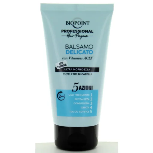 BIOPOINT PROFESSIONAL BALSAMO DELICATO 5 AZIONI 75 ML MINI SIZE