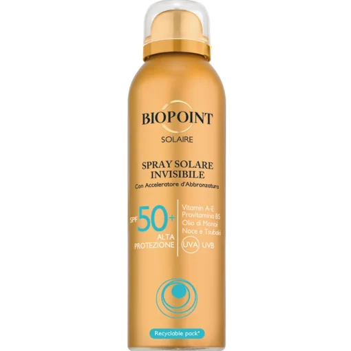 BIOPOINT SOLAIRE SPRAY CORPO INVISIBLE SPF50+ 150 ML