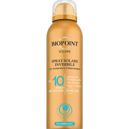 BIOPOINT SOLAiRE SPRAY CORPO INVISIBLE SPF10 150 ML