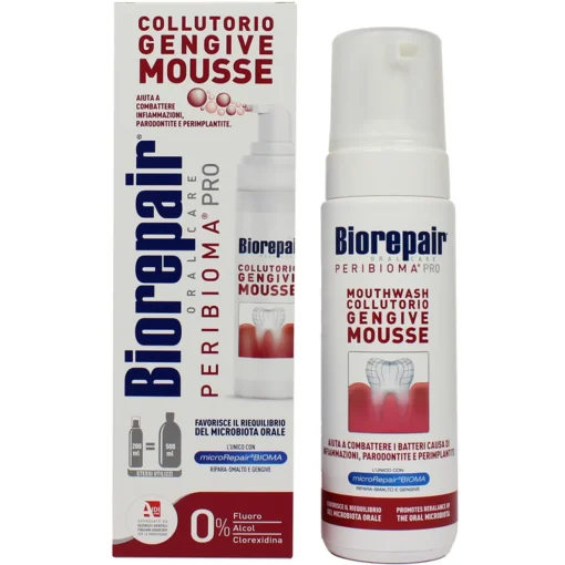 BIOREPAIR PERIBIOMA COLLUTORIO GENGIVE MOUSSE 200 ML