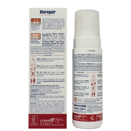 BIOREPAIR PERIBIOMA COLLUTORIO GENGIVE MOUSSE 200 ML