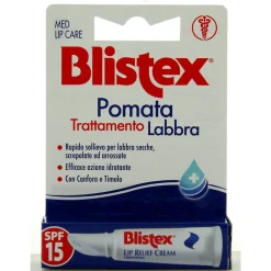BLISTEX BURROCACAO POMATA TRATTAMENTO LABBRA SPF15 TUBETTO 6g