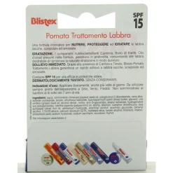 BLISTEX BURROCACAO POMATA TRATTAMENTO LABBRA SPF15 TUBETTO 6g