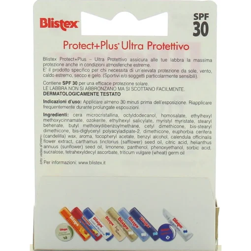 BLISTEX PROTECT+PLUS SPF30 ULTRA PROTETTIVO STICK 4,25 grammi