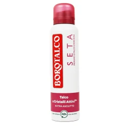 BOROTALCO SETA DEODORANTE SPRAY PROFUMO DI TALCO E FIORI ROSA 150 ML