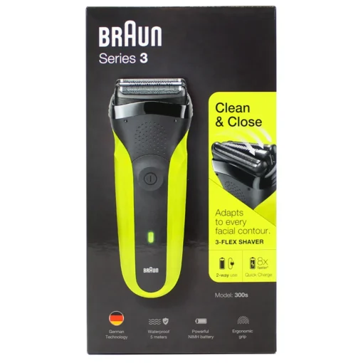 BRAUN S3 300 RASOIO ELETTRICO CLEAN & CLOSE