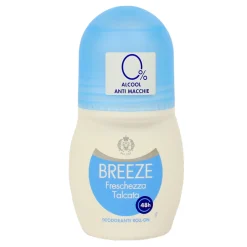 BREEZE DEODORANTE ROLL ON 48H FRESCHEZZA TALCATA 50 ML