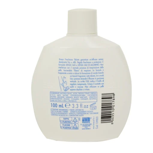 BREEZE DEODORANTE SQUEEZE FRESCHEZZA TALCATA 100 ML
