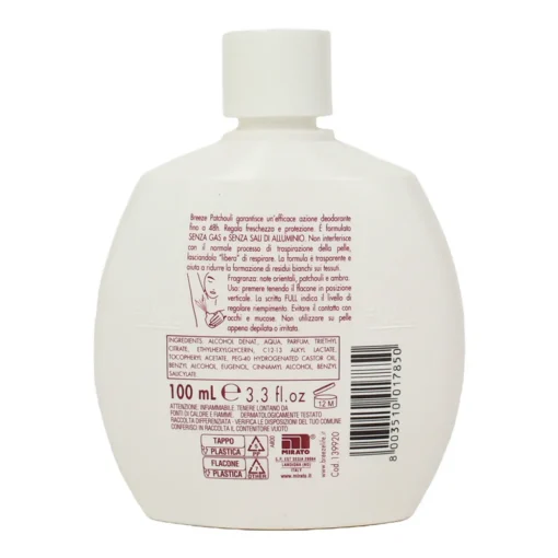 BREEZE DEODORANTE SQUEEZE PATCHOULY 100 ML