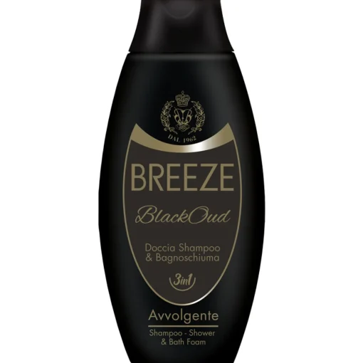 BREEZE DOCCIA SHAMPOO & BAGNOSCHIUMA BLACK OUD AVVOLGENTE 400 ML