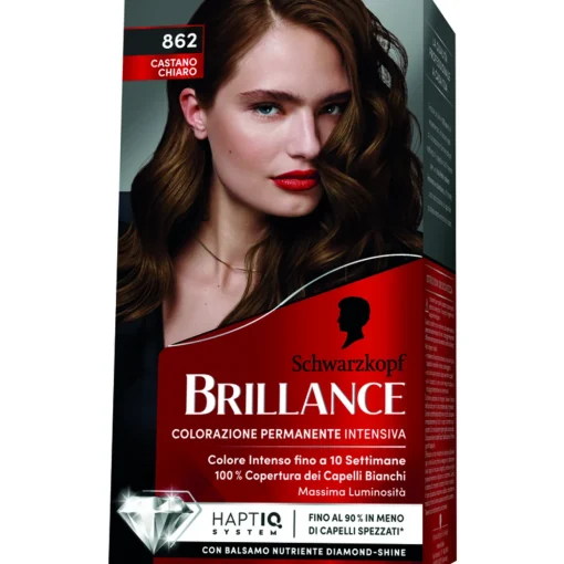BRILLANCE 862 CASTAN CHIARO COLORAZIONE PERMANENTE INTENSIVA FINO A 10 SETTIMANE