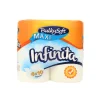 BULKYSOFT CARTA IGIENICA INFINITA 4 ROTOLI 340 STRAPPI 2 VELI