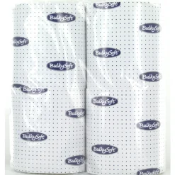 BULKYSOFT CARTA IGIENICA FASCETTATA 2 VELI 4 ROTOLI 190 STRAPPI