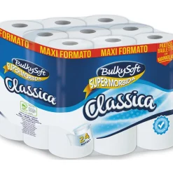 BULKYSOFT IGIENICA CLASSICA SUPERMORBIDA 2 VELI 24 ROTOLI