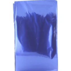 BUSTA REGALO METALLIZZATA BLU 25x40 50 PZ. LUCIDA