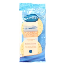 CALYPSO SPUGNA NATURAL DEMAQUILLAGE 2 PEZZI