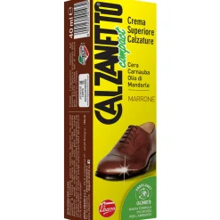 CALZANETTO COMPACT CREMA CALZATURE MARRONE PROPLANET TUBETTO 40 ML