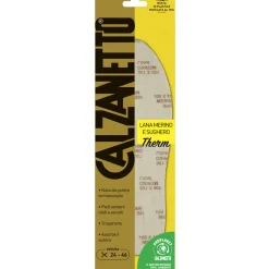 CALZANETTO SOLETTA LANA MERINO E SUGHERO THERM PROPLANET 1 PAIO MISURA 24-46