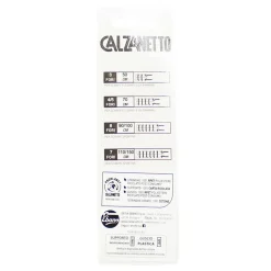 CALZANETTO STRINGA TONDA CM.70 1 PAIO NERO