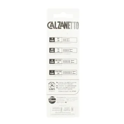 CALZANETTO STRINGA TONDA PROPLANET CM.50 3 FORI 2 PAIA NERO