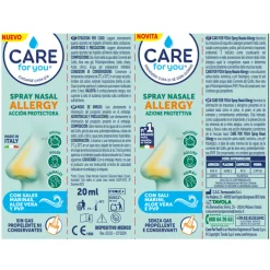 CARE FOR YOU SPRAY NASALE ALLERGY AZIONE PROTETTIVA SENZA GAS 20 ML