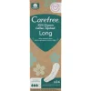 CAREFREE 100% ORGANIC COTTON TOPSHEET SALVASLIP LONG 24 PZ
