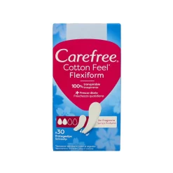 CAREFREE SALVASLIP COTTON FEEL FLEXIFORM 30 PZ