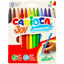 CARIOCA JOY 12 PENNARELLI PUNTA SOFT SUPERWASHABLE