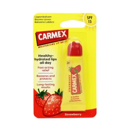 CARMEX LIP BALM STRAWBERRY SPF15 TUBO 10 grammi
