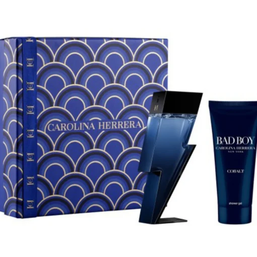 CAROLINA HERRERA BAD BOY COBALT COFANETTO EDP 100 ML + SHOWER GEL 100 ML